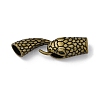 Brass Interlocking Clasps KK-D360-06AB-1