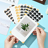 12Pcs 6 Styles Retro Hot Stamping Paper Photo Corner Self-Adhesive Stickers AJEW-CJ0001-53-6