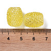 Transparent Resin European Jelly Colored Beads RESI-B025-01A-12-3