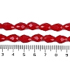 Opaque Solid Color Beads Strands LS-EGLA-N013-P8mm-D07-4