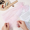 Bowknot Polyester Hair Barrettes AJEW-WH20002-61-3