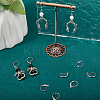 80Pcs 304 Stainless Steel Leverback Earring Findings STAS-SP0001-12-4