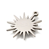 Anti-Tarnish 201 Stainless Steel Pendants STAS-B076-01P-05-2