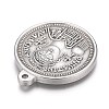Non-Tarnish 304 Stainless Steel Pendants STAS-H117-02P-3