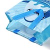 Cartoon Printed Shark Non-Woven Reusable Folding Gift Bags with Handle LS-ABAG-F009-D02-3
