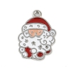 Christmas Theme Alloy Enamel Pendants ENAM-Z020-02G-1