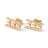 Number Earrings EJEW-F286-01G-G-1