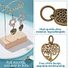 100Pcs Tibetan Style Alloy Pendants PALLOY-GO00037-5