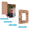 Natural Wood Photo Frames DJEW-WH0007-42-5