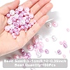 ABS Plastic Imitation Pearl Beads KY-YW0001-90A-3