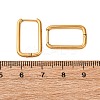 201 Stainless Steel Hoop Earrings EJEW-Z127-01G-03-5