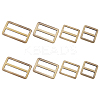 8Pcs 4 Styles Alloy Slider Buckles FIND-GF0007-01AB-1