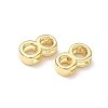 Brass Slide Charms KK-L253-15G-08-2