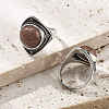 Synthetic Goldstone Adjustable Rings G-P560-03AS-04-2
