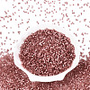 Imitation Cat Eyes Glass Seed Beads X-SEED-H003-03Q-2