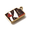 304 Stainless Steel Enamel Pendants SA-CBAA2E4-06C-G-2