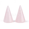 Natural Rose Quartz Ring Display Stands G-T144-06B-1