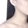 925 Sterling Silver Stud Earrings EJEW-BB32158-3