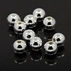 Plating Plastic Acrylic Round Beads PACR-L003-14mm-S-1