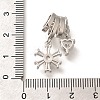 Brass Micro Pave Cubic Zirconia Pendants KK-C085-10P-3