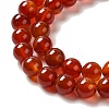 Natural Carnelian Beads Strands G-G390-8mm-03-5