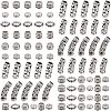 Tibetan Style Alloy Beads TIBEB-NB0001-10AS-1
