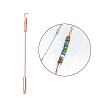 201 Stainless Steel Beadable Double Head Cuticle Pusher Nail Tools STAS-R161-01RG-2