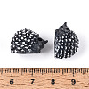 Synthetic Resin Hedgehog Miniature Ornaments AJEW-WH0606-67A-4
