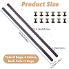 8 Bags 4 Colors PU Leather Bag Handles FIND-CL0001-50C-2