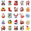 50Pcs Christmas Theme Cartoon Paper Stickers DIY-P085-05-5