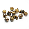 Natural Tiger Eye Buddhist Beads G-M011-01B-5