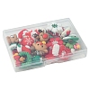 26Pcs 26 Styles Christmas Theme Opaque Resin Pendants RESI-FS0001-74-6