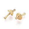 304 Stainless Steel Charms STAS-N109-163G-2