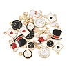 20Pcs 10 Styles Alloy Enamel Pendants ENAM-FP0002-89-2