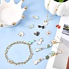 Alloy Enamel Pendants ENAM-NB0001-35LG-2