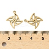 201 Stainless Steel Laser Cut Pendants STAS-P428-05G-3