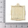 Brass Pendant Cabochon Settings KK-V005-01G-03-3