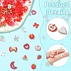 200Pcs Resin Cabochons MRMJ-CJ0001-25-3