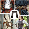 Medieval PU Imitation Leather Thigh Waist Armor AJEW-WH20054-091B-6