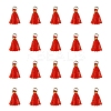 Polycotton(Polyester Cotton) Tassel Pendant Decorations FIND-YW0004-58B-1