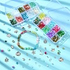 DIY Mixed Shapes Acrylic Beads & Alloy Pendants Bracelet Making Kits DIY-YW0010-99-5