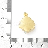 UV Plating Brass Pendants KK-R213-15G-03-3