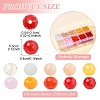1500Pcs 10 Styles Imitation Jade Glass Beads DGLA-YW0001-41-3