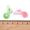 Printed Opaque Resin Cabochons RE-CBABBBE-01-3