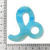 Acrylic Keychain Pendants SACR-S608-04G-01-3
