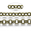 Iron Rolo Chains CH-S125-011A-AB-1
