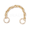 Aluminium Textured Rope Chain Bag Extension Chains FIND-JF00162-01-2