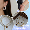 50Pcs 2 Colors Brass Spacer Beads KK-PH0013-37-5