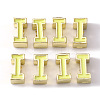 Rack Plating Alloy Enamel Beads ENAM-S122-033I-01-NR-1