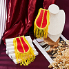 1 Pair Cloth Tassel Epaulettes Costume Accessories DIY-FH0009-75B-4